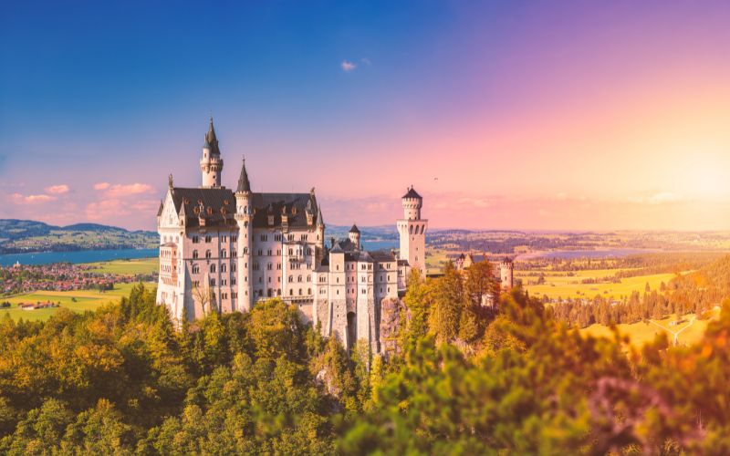 cinque destinazioni da sogno per una fuga damore Castello di Neuschwanstein