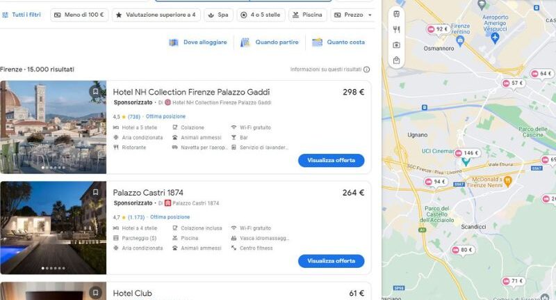 Google Hotel: Per Manager e Proprietari di Strutture Ricettive